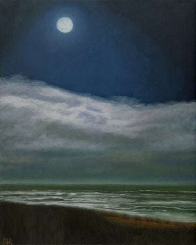 "Emerald Isle Evening" - Originial Oil Painting - SOLD