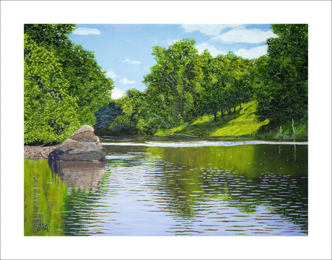 "Rivanna Afternoon" Open Edition Print